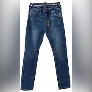 NWT Liverpool Men's 29W/34L Medium Wash Blue Relaxed Straight Jeans